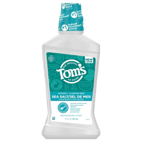 Tom's Of Maine - Refreshing Mint Sea Salt Mouthwash (473ml)
