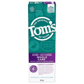 Tom's Of Maine - Tom's Whole Care TPaste Pprmint (85ml) - Image 3