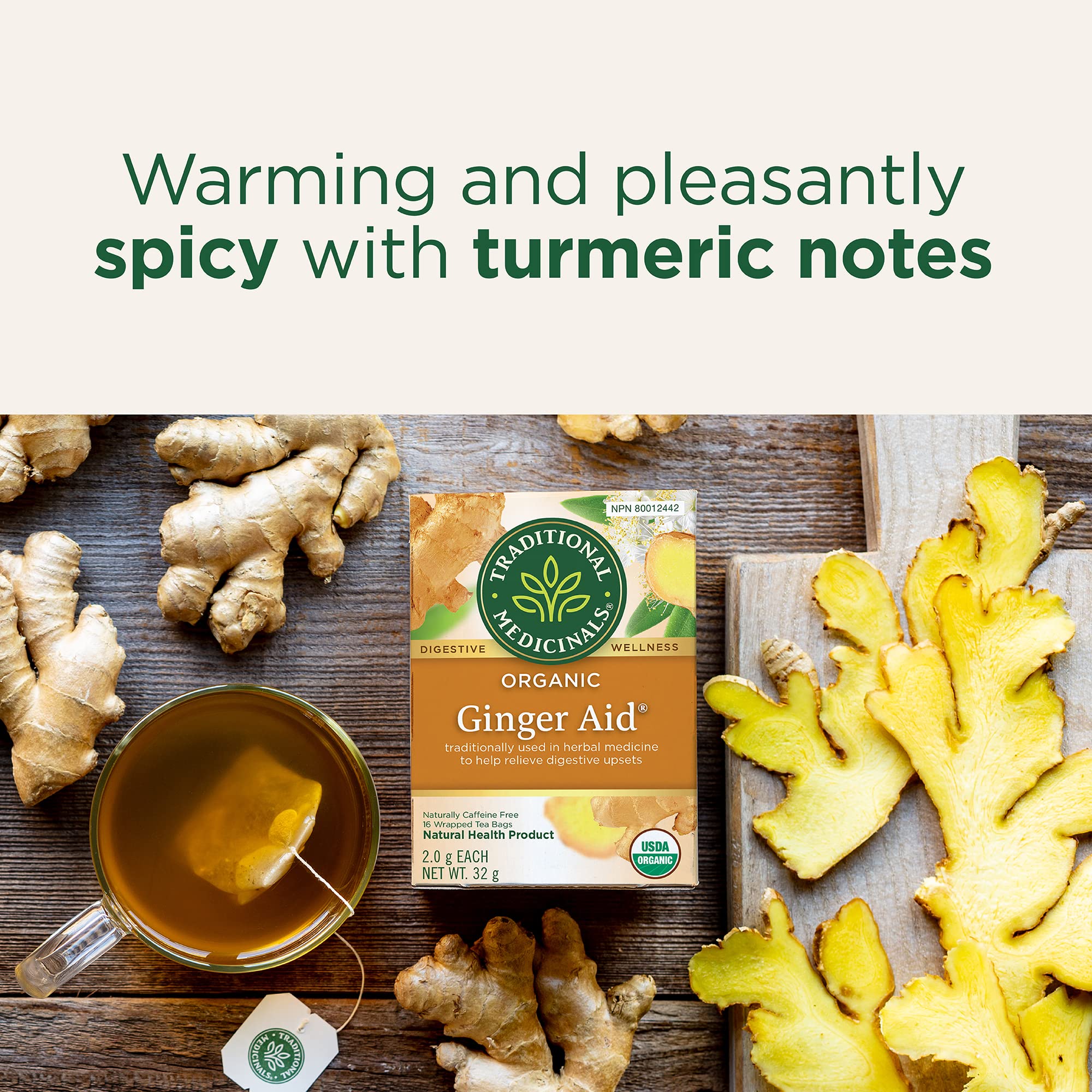Traditional Medicinals - Organic Ginger Aid (16bg) - Image 7