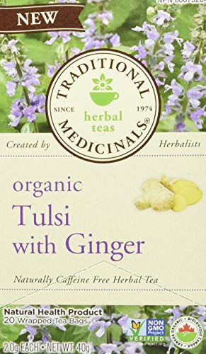 Traditional Medicinals - Organic Tulsi With Ginger (16bg) - Image 2