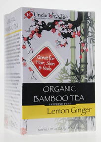 Uncle Lee's Tea - Organic Bamboo Tea Lemon Ginger (18bg) - Image 4