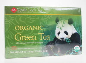 Uncle Lee's Tea - Organic Green Tea 100ct (100bg) - Image 3