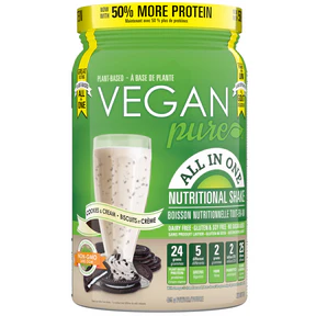 Vegan Pure - All in One Protein Cookies&Cream (405g) - Image 4