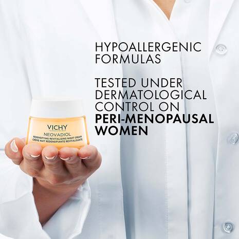 Vichy Neovadiol peri-menopause Redensifying Revitalizing Night Cream, 50ml - Image 5