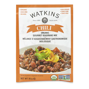 Watkins - Organic Seasoning Mix Chili (35g) - Image 3