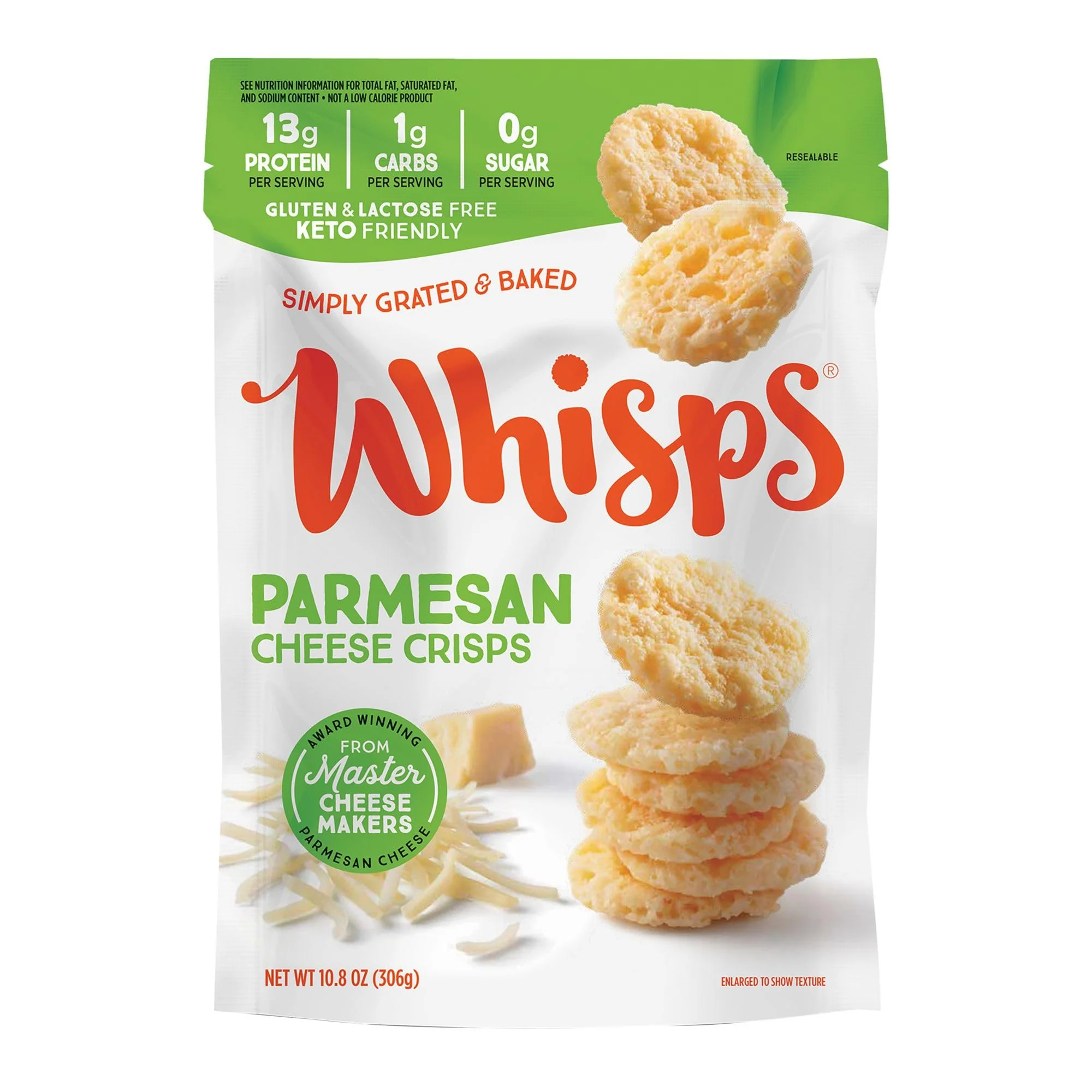 WHISPS - Parmesan Cheese Crisps (60g)