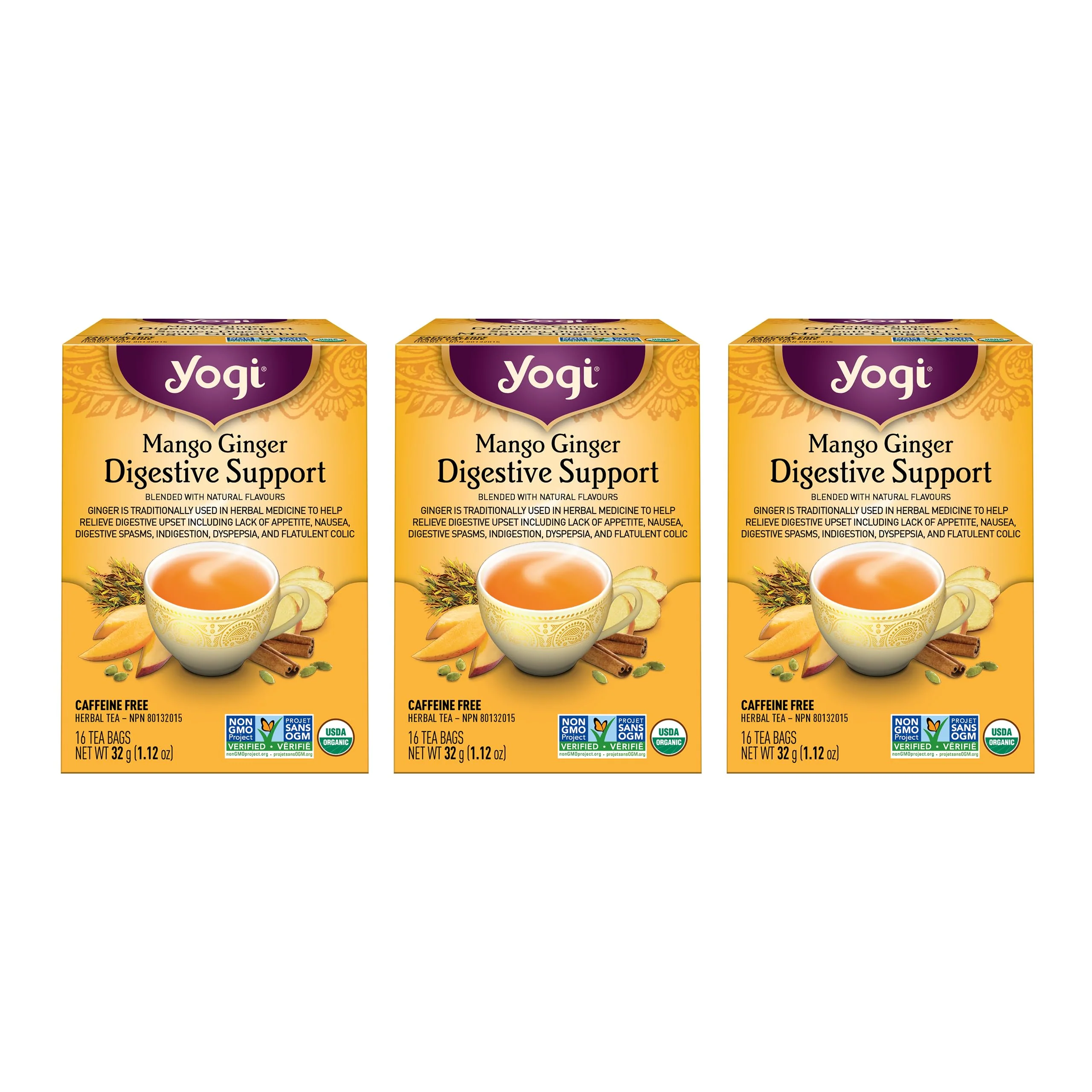 Yogi - Mango Ginger Digestive Support (16ct)