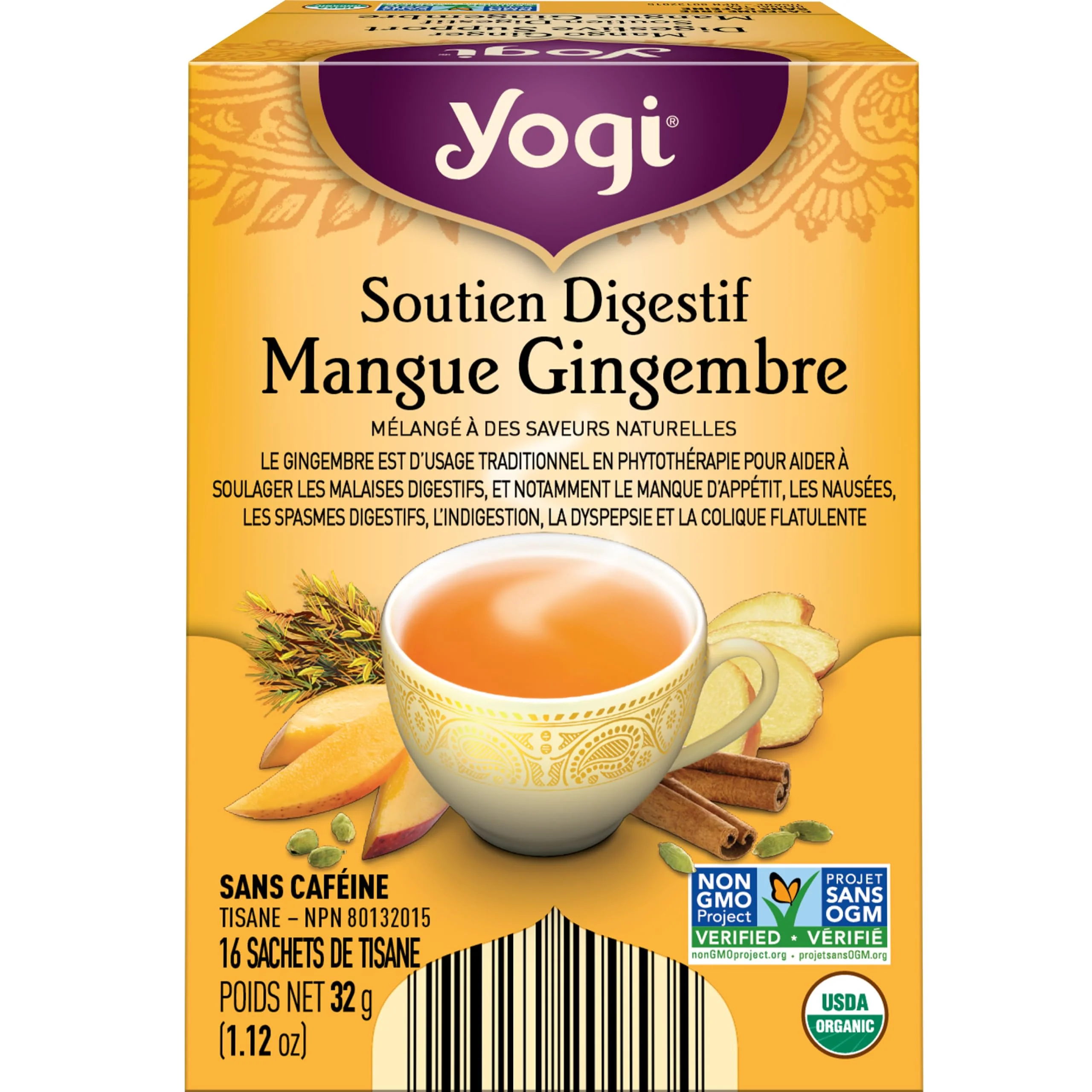 Yogi - Mango Ginger Digestive Support (16ct) - Image 2
