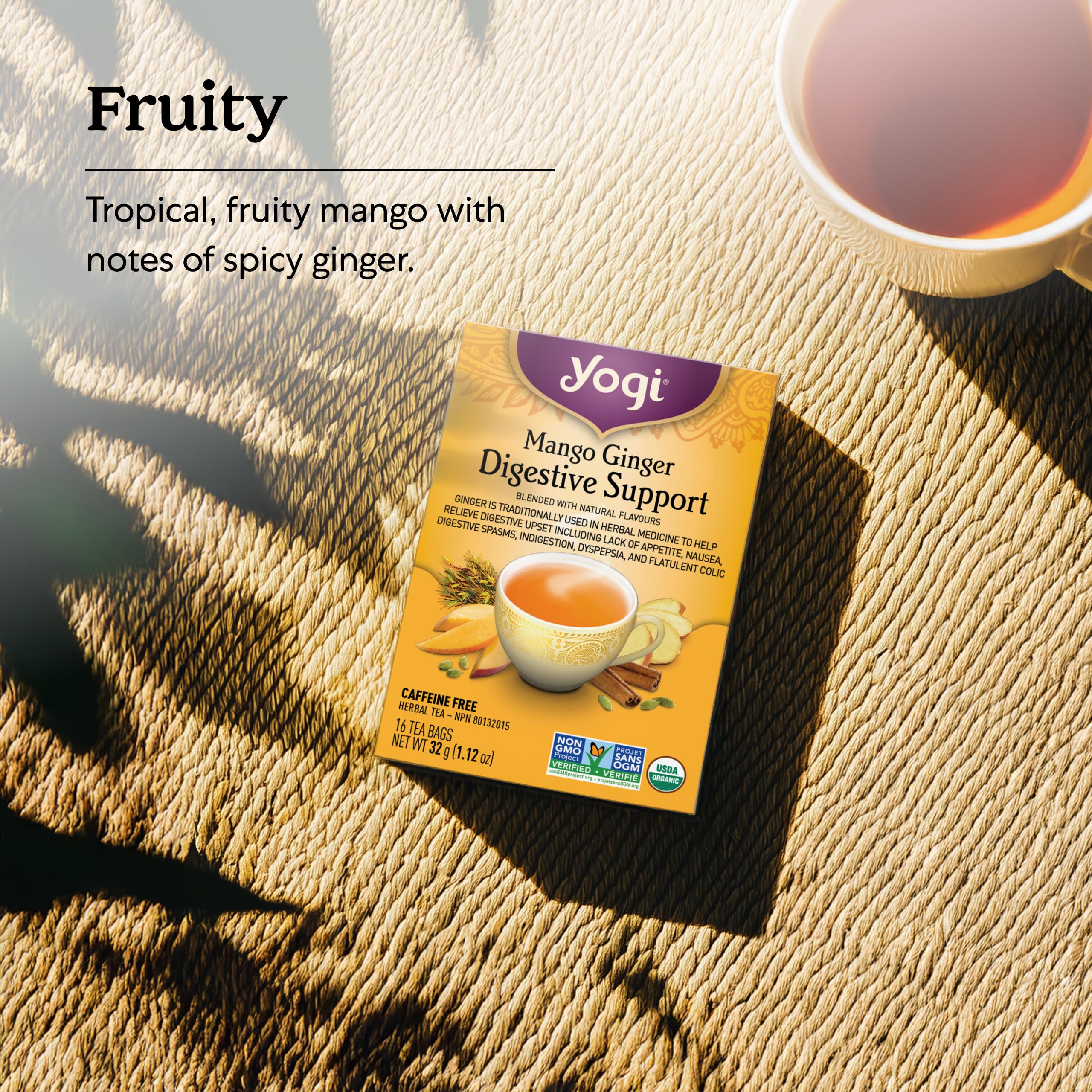 Yogi - Mango Ginger Digestive Support (16ct) - Image 4